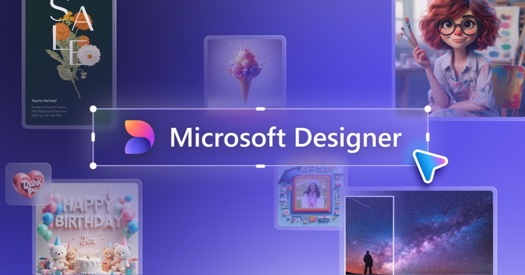 超越 Canva？微軟 Microsoft Designer 大揭秘！一站式設計平台，免費無水印、零門檻輕鬆上手